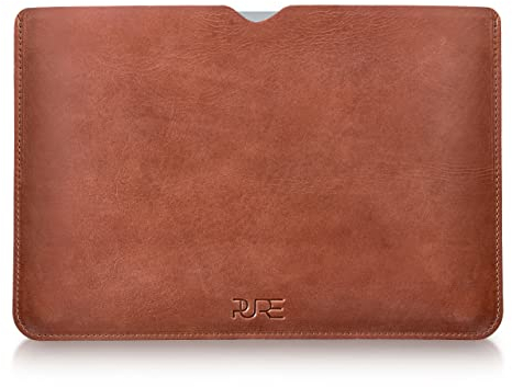 Lederhülle AVIOR für MacBook Pro 14 Zoll - Schutz Hülle aus Leder I Tasche Cover Case Sleeve M1