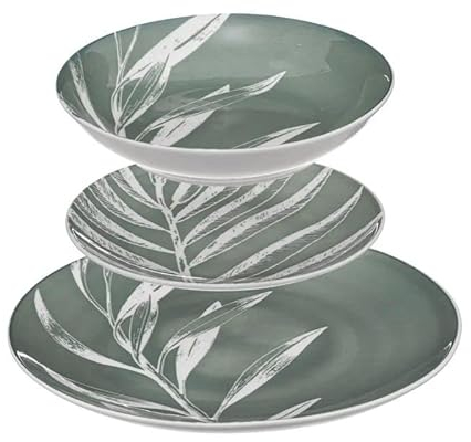 Secret de Gourmet - Service 18 Pièces Green Harmony 26cm Vert