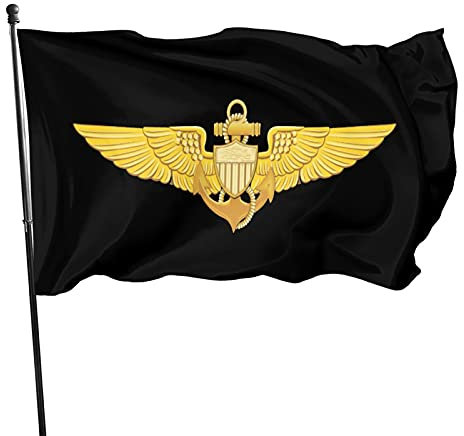 Garten Flaggen Us Navy Wing Feiertage Flags Langlebig Garten Fahnen Lichtbeständige Dekorative Fahnen Für Garten Rasen Drinnen 90x150 cm
