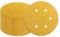 GZKTY Dischi Abrasivi 150mm, Set da 45 Pezzi, Grana 60, 6 Fori, per Levigatrice Orbitale, Carta abrasiva per levigatrice, Carta Vetrata per Legno