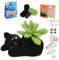 HonKuaDL Häkelset Katze, Häkelset für Anfänger, Häkel-Strickset mit Schritt-für-Schritt-Video-Tutorials, Muster Tiere, Katze, Geschenk für St. Patrick's Day (Katzentopfpflanze) ..