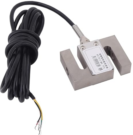 S Typ Gewichtssensor 100kg Lastzelle Druckkraft Wägesensor Modul mit Kabel für Waage Industrie Präzision Messung