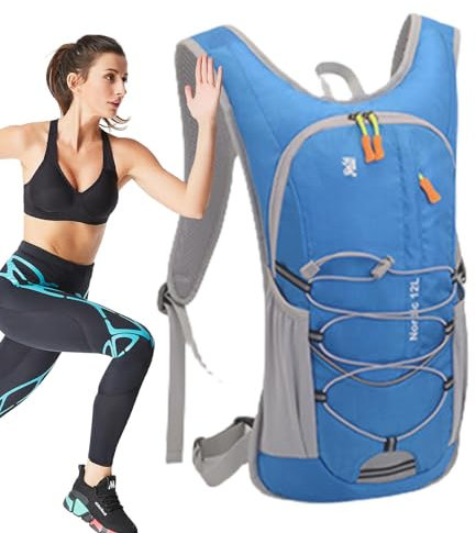 Biking-Wasser-Rucksack – Fahrrad-Trinkrucksack, Skifahren, Trinkrucksack mit großer Kapazität, verstellbarer Bund, Sporttasche für Biker, 61 x 45 x 5 cm