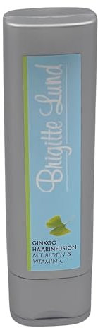Brigitte Lund Ginkgo Haar-Infusion mit Biotin & Vitamin C 200ml I pflegt Kopfhaut und Haarwurzeln