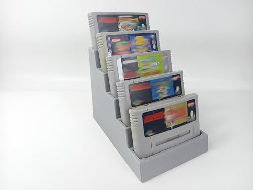 Generisch Spielehalter passend für Super Nintendo Spiele SNES - Halter