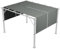 Outsunny Copertura per Pergola Gazebo da 3x3 m, Telo per Gazebo in Poliestere 180g/㎡ con Tasche e Cinghie per Aste, UV30+, 488x122 cm, Grigio Scuro