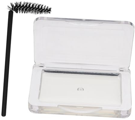 NIYANGLE Augenbrauenseife Transparent Farblos Mit Pinsel Brauen Fixiergel Für Natürliches Styling Make up Zubehör Für Damen