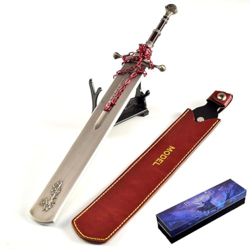 Housunzi Elden Rings Modell, Vollmetall 30 cm mit Box Requisiten-Modellsammlung Game-Erinnerungsstücke Schreibtisch-Dekoration Gamer