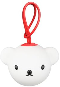Fatboy Bolleke Hängeleuchte (wiederaufladbar) x Boris | 3 Helligkeitsstufen, USB-Aufladung, IP55 spritzwassergeschützt, Innen- & Außenbeleuchtung | 100cm Aufhängeschlaufe, Größe - 20x20cm - Rot