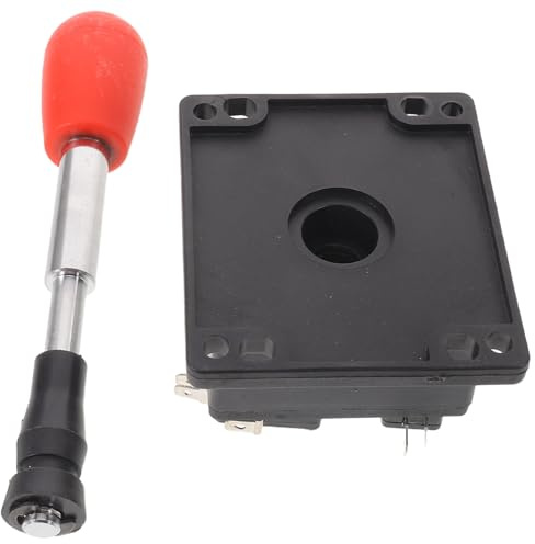 Alasum Joystick per Macchina Gioco Claw Machine e Cabinato Arcade Impugnatura Comoda, Design Stick Reattivo in Metallo e Plastico, Forma Ovale per Setup Domestici e Riparazione Console