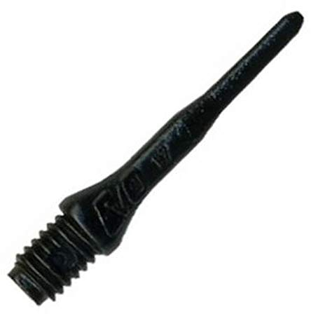 Original Evolution Evo Softdart Spitzen, Gewinde: 2BA, 100 Stück, Farbe: Schwarz