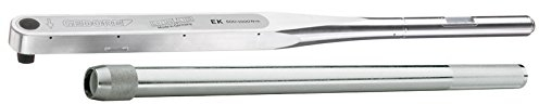 GEDORE Aluminium Drehmomentschlüssel DREMOMETER 1 600-1500 Nm mit ALU-Verlängerungsrohr ±3% Genauigkeit mit Zertifikat Made in Germany