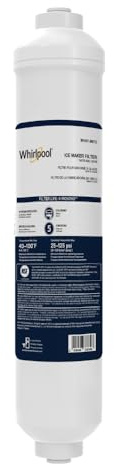Filtro dell' acqua per frigorifero Whirlpool whkf-imto Inline System – .25 in. Quick Connect raccordi
