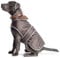 Ancol Muddy Paws All Weather Stormguard Dog Puppy Coat Chocolate - Waterproof Pet Jacket - Fleece Lining and Chest Protector - Elasticated Neck and Leg Straps - 50 cm Length up to 79 cm Girth - Large