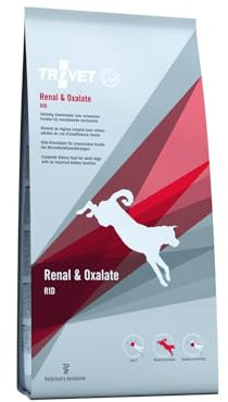 Trovet Renal & Oxalate RID Trockenfutter | 3 kg | Diät-Alleinfuttermittel für Adulte Hunde | Zur Unterstützung bei chronischer Niereninsuffizienz oder Harnkristallen aus Urat