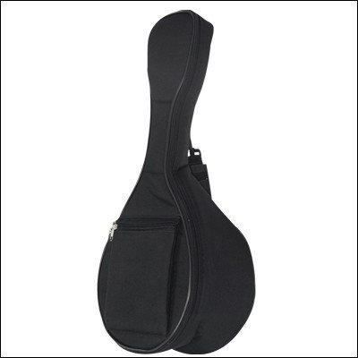 Ortola 0877-001 - Funda mandolina napolitana acolchado 10 mm, color negro