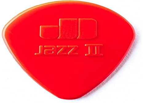 Dunlop 47 Plektren NYLON Jazz II Player's PicksI red 1.18 mm