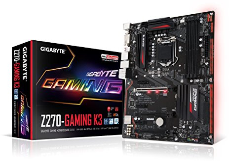 GIGABYTE Z270 Gaming K3 1151 7th Gen DDR4 CrossFireX ATX Motherboard - Black