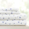 Linen Market 4-teiliges Bettwäsche-Set (hellblaues Blumenmuster) – Schlafen Sie besser als je zuvor mit diesen ultraweichen und kühlenden Bettlaken für Ihr Bett in voller Größe – tiefe Tasche für 40,6