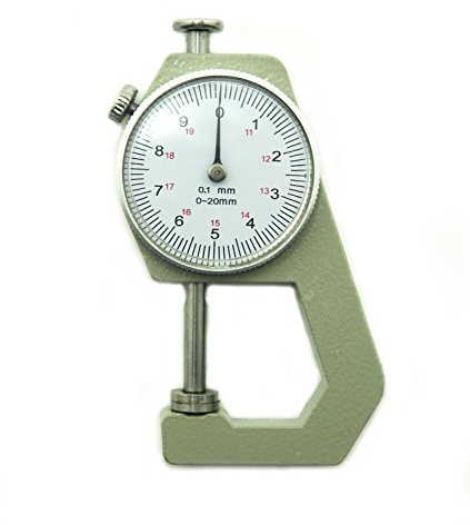 HAND® Professional Portable Fabric Thickness Gauge Measurer Tester for Fabrics 0.1 mm to 20 mm