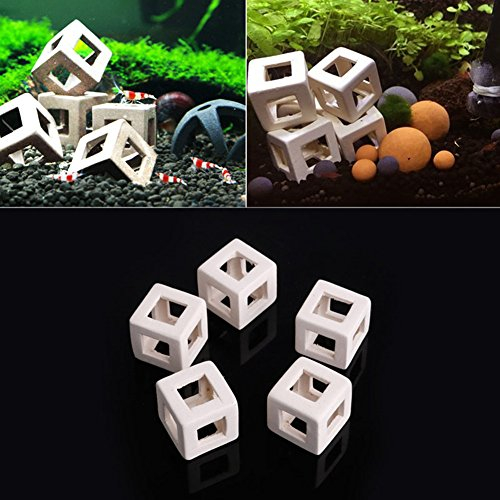Lottoy® Aquarium Garnelen Kleine Fische Keramik Hause Shelter Cave Zucht Neue (5)