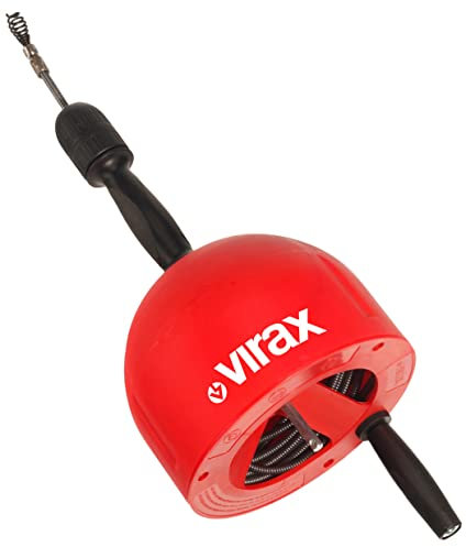 Virax - Déboucheur Professionnel VAL 26, câble 7.5 m de 7 mm
