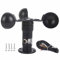 Wind-Speed Sensor 4-20mA Pulse Output Aluminum Alloy Wind Speed Sensor Anemometer WindSpeed Detector