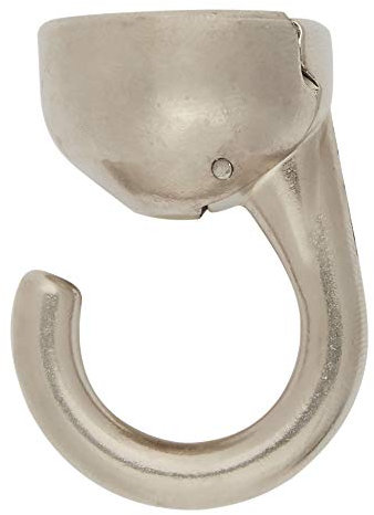National Hardware N260-139 Decorative Elephant Ceiling Hook for Indoors, Patio, or Garage Hanging for Plants and String Lights, Nickel