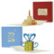 Geburtstagskarten Set Happy Birthday mit 2 Pop up Glückwunschkarten zum Geburtstag, Grußkarten edel als Gutschein, Geschenk und Geldgeschenke Verpackung, Set12