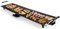 GOPLUS Elektrogrill 1800W, Teppanyaki Grillplatte mit Antihaftebeschichtung, Tischgrill inkl. Einstellbarem Thermostat und abnehmbarer Fettauffangschale, Große Grillfläche für BBQ/Party, 90 x 23 cm