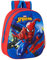 safta 642167890 Mochila Diseño 3D Adaptable a Carro de SpiderMan, 270x100x320mm, azul/rojo