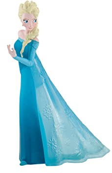 Bullyland 14011 - Spielfigur Elsa von Arendelle aus Walt Disney Die Eiskönigin, ca. 10 cm, detailgetreu, ideal als kleines Geschenk für Kinder ab 3 Jahren