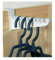 Hanger Hooks Space Saver Overdoor Bathroom Bedroom Plastic Over The Door Ironing Hooks Holder Clothes Coat Towel Stand Tool Laundry Storage Kids Adults (Pack Of 2 Hold 20 Hangers)