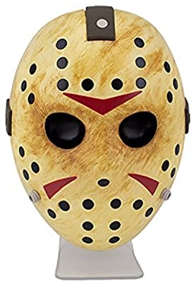 Friday the 13th Jason Maskenlicht - Offiziell lizenziertes Merchandise, freistehendes oder Wandlicht für Horrorfilm-Fans, gruselige Wohnkultur, 22 cm, Batteriebetrieben oder USB