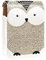 GORDESC Schöne, handgezeichnete Eulen-Design, Lipgloss-Halter, Lippenstift-Etui, tragbare Make-up-Tasche, Reise-Lippenstift-Organizer, Etui mit Spiegel, Mini-Lippenstift-Aufbewahrungsbox für Frauen,