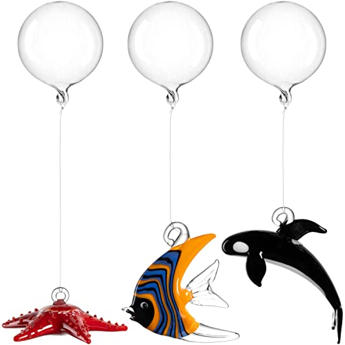 LEONARDO HOME Set Seestern, Orca, Fisch Leonardo MARE 3 Stück Sortiert, 059069, Glas, bunt, 6 cm