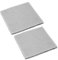 vhbw Filterset 2x Motorschutz-Filter kompatibel mit Philips Performer FC9150/01, FC9150/02, FC9150/09 Staubsauger - Motorschutzfilter