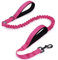 VIVAGLORY Bungee Leine Hund Hundeleine Große Hunde Line Hund Große Hunde Jogging Leine für Hund Hundeleine Elastisch, Verstellbare Längen (122-168CM), Rosa