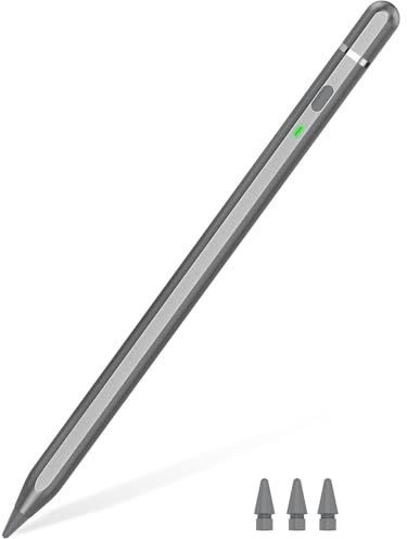 Pencil 1. Generation für iPad 2018-2026, USB-C, Neigung & Palm Rejection | Zubehör für Tablets, Pencil für iPad A16 11/10/9/8/7/6, Air 3~5/M2/M3/M4, Min 5~7, Pro 11/12.9/13