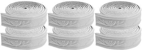 Peel & Stick Wall Trim, 6 Rolls Self-Adhesive 3D Wall Edging, Flexible Ceiling Moulding Trim for Home Decor
