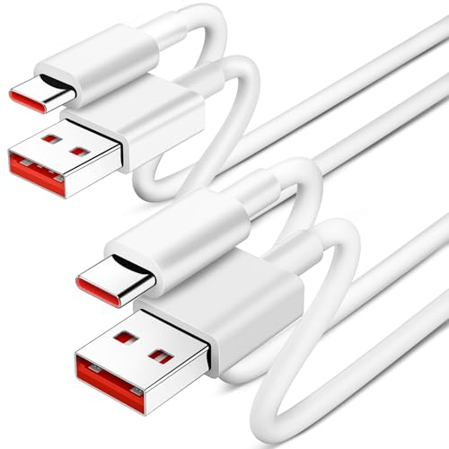 1M+2M Cable USB C para Xiaomi Redmi Note 14 13 12 Pro 12S 11 Pro+ 5G Cable USB Tipo C 120W Carga Rápida Cable 6A Cable USB a USB C Carga Turbo para Xiaomi POCO X7 X6 X5 Pro Mi 15 14T 13Lite Pad 7 6 5
