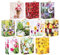 Laro Medium Geschenktüten 10-100 Stk Medium, Anzahl:40, Muster Tüten:Medium Blumen