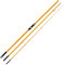 Harilla 3 Abschnitte einfügen Angelrute Angelrute 4,2 M leichte Angelrute Reise Strand Angelrute Casting Rod, Gelber Schlauch