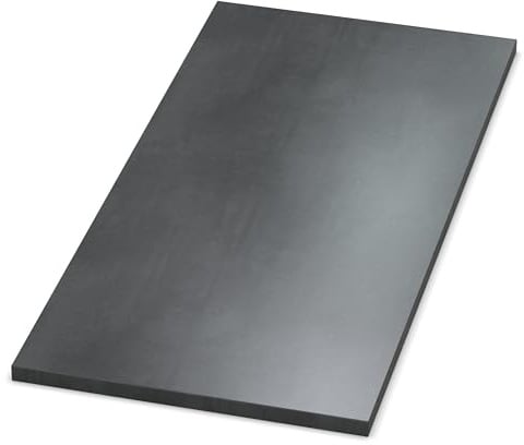 AUPROTEC Piano da tavolo 19 mm, in cemento Infinity, 900 mm x 600 mm, decorazione truciolare con bordo in ABS, 90 x 60 cm