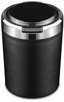 Tragbarer Aschenbecher Für Seat Leon 5f 6l 6j 6P 6F FR Ibiza Für Cupra Altea MK1 MK2 Auto Aschenbecher Aufbewahrungsbecher Zigarre Aschenbecher Autozubehör Auto Aschenbecher(Black)