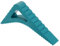 sourcing map 1 Pcs Door Stoppers for Bottom of Door, 0.83 inch Door Stops, Rubber Door Stopper Wedge, Window Stopper Door Gaps Sturdy Stackable, Blue