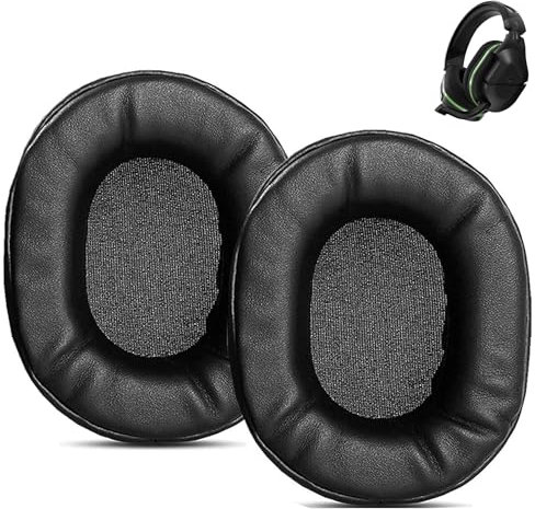 ACCOUTA Cuscinetti Compatibili con Cuffie Turtle Beach Stealth 600 700 420X 450 520 500P 500X Cuscinetti di ricambio con pelle proteica più morbida e schiuma memoria.