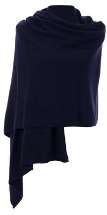 MAPIMANIA - Stola Donna Cashmere Invernale Made in Italy 220 x 80, Scialle Elegante in Lana e Cachemire, Maxi Sciarpa, Coprispalle Cerimonia