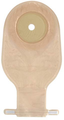 Fangxuee Stoma Beutel Einteilige Entleerbare Beutel für die Kolostomie Ileostomie Stoma Pflege 20-60 Mm Wirtschaftliche Abfluss Ventil Kolostomie Beutel