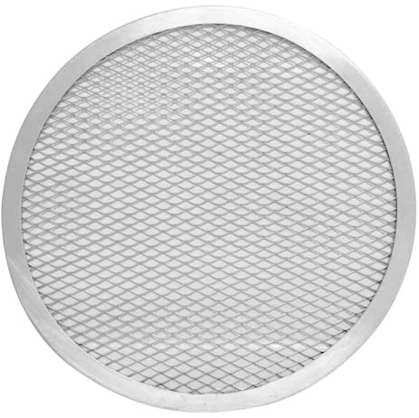 Vogue Pizza Screen Aluminium, 230 mm 9 Inches | Promotes airflow under the base to improve crispiness and reduce sticking, offering reliable everyday performance.